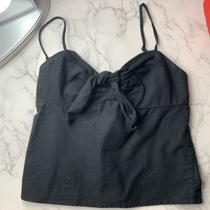 Brandy Melville tied black top